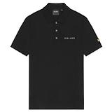 Thumbnail 5 of Lyle & Scott Men's Embroidered Polo Shirt - Jet Black/ White