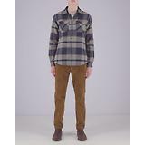 Thumbnail 8 of Barbour Men's Rhobell Rugged Tailored Shirt - Grey Marl