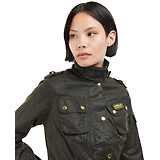 Thumbnail 6 of Barbour International Women's International Wax Jacket - Olive